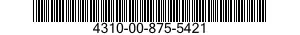 4310-00-875-5421  4310008755421 008755421