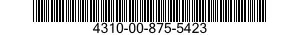 4310-00-875-5423  4310008755423 008755423