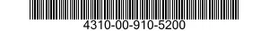 4310-00-910-5200  4310009105200 009105200