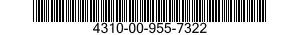 4310-00-955-7322  4310009557322 009557322