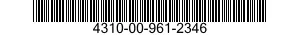 4310-00-961-2346  4310009612346 009612346