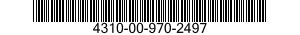 4310-00-970-2497  4310009702497 009702497