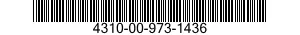4310-00-973-1436  4310009731436 009731436