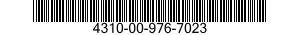 4310-00-976-7023  4310009767023 009767023