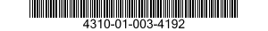 4310-01-003-4192 AIR MOTOR 4310010034192 010034192