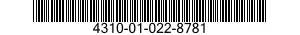 4310-01-022-8781  4310010228781 010228781