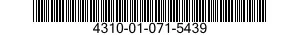 4310-01-071-5439  4310010715439 010715439