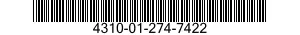 4310-01-274-7422 RING SET,PISTON 4310012747422 012747422