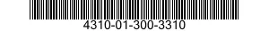 4310-01-300-3310 CRANKSHAFT,COMPRESSOR 4310013003310 013003310