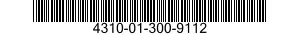 4310-01-300-9112 PLATE,VALVE STOP 4310013009112 013009112