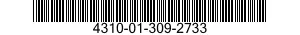 4310-01-309-2733 FILTER ELEMENT,INTAKE AIR CLEANER 4310013092733 013092733