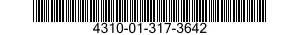 4310-01-317-3642 CRANKSHAFT,COMPRESSOR 4310013173642 013173642