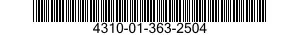 4310-01-363-2504 PISTON,COMPRESSOR 4310013632504 013632504