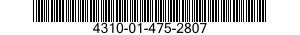 4310-01-475-2807 ROTOR,AIR COMPRESSOR 4310014752807 014752807