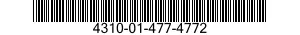 4310-01-477-4772 VALVE PLATE,COMPRESSOR 4310014774772 014774772