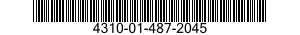 4310-01-487-2045 VANE SET,ROTARY AIR COMPRESSOR 4310014872045 014872045