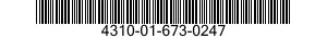 4310-01-673-0247 PLATE,REED VALVE 4310016730247 016730247