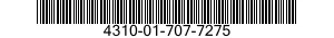 4310-01-707-7275 AIR CLEANER,INTAKE 4310017077275 017077275