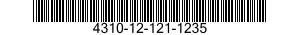4310-12-121-1235  4310121211235 121211235