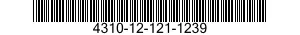 4310-12-121-1239  4310121211239 121211239