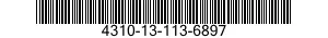 4310-13-113-6897 COMPRESSOR,RECIPROCATING 4310131136897 131136897