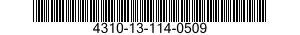 4310-13-114-0509 COMPRESSOR,RECIPROC 4310131140509 131140509