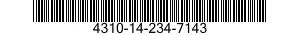 4310-14-234-7143 GRIFFE DE REGULATIO 4310142347143 142347143