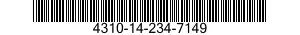 4310-14-234-7149 VILEBREQUIN ASSEMBL 4310142347149 142347149