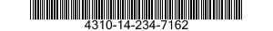 4310-14-234-7162 PLAQUE DE FERMETURE 4310142347162 142347162