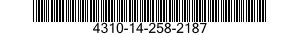 4310-14-258-2187  4310142582187 142582187
