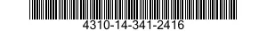 4310-14-341-2416  4310143412416 143412416