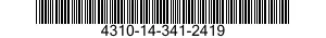 4310-14-341-2419  4310143412419 143412419