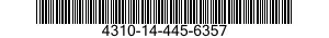 4310-14-445-6357 RING,PISTON 4310144456357 144456357