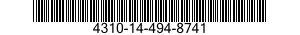 4310-14-494-8741 AIR CLEANER,INTAKE 4310144948741 144948741