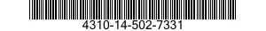 4310-14-502-7331 COMPRESSOR,RECIPROCATING 4310145027331 145027331