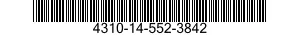 4310-14-552-3842 VACUUM PUMP,ROTARY 4310145523842 145523842