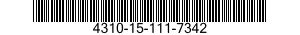4310-15-111-7342 PISTON,COMPRESSOR 4310151117342 151117342