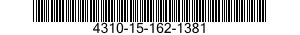 4310-15-162-1381 DEFLECTOR,AIR CLEANER,INTAKE 4310151621381 151621381