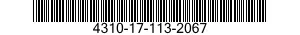4310-17-113-2067 COMPRESSOR UNIT,RECIPROCATING 4310171132067 171132067