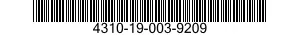 4310-19-003-9209 PLATE,REED VALVE 4310190039209 190039209