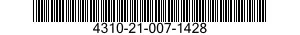 4310-21-007-1428  4310210071428 210071428