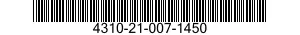 4310-21-007-1450  4310210071450 210071450