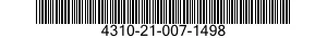 4310-21-007-1498  4310210071498 210071498