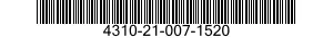 4310-21-007-1520  4310210071520 210071520