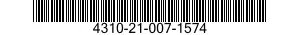 4310-21-007-1574  4310210071574 210071574