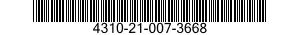 4310-21-007-3668  4310210073668 210073668