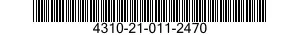 4310-21-011-2470  4310210112470 210112470