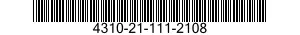 4310-21-111-2108  4310211112108 211112108
