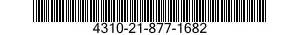 4310-21-877-1682 CAP,DELIVERY VALVE 4310218771682 218771682