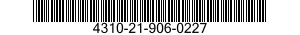 4310-21-906-0227  4310219060227 219060227